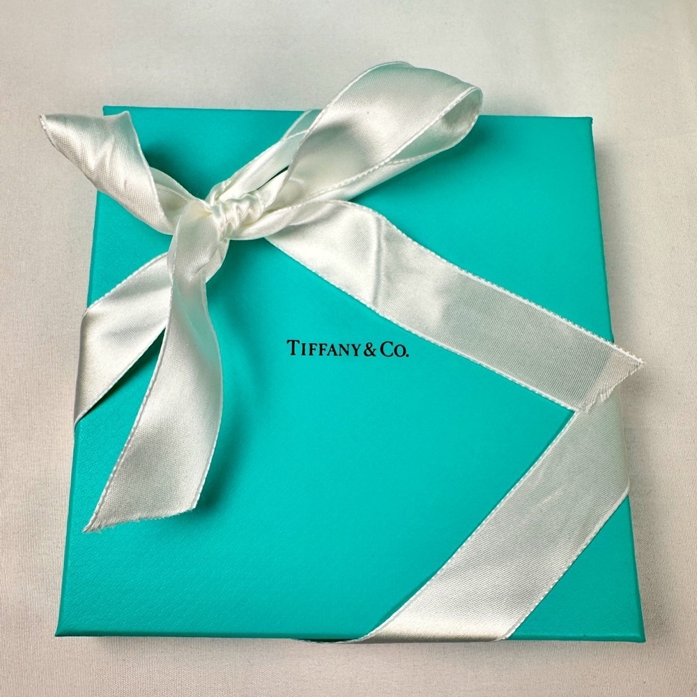 Iconic Tiffany & Co. Cardboard Gift Box